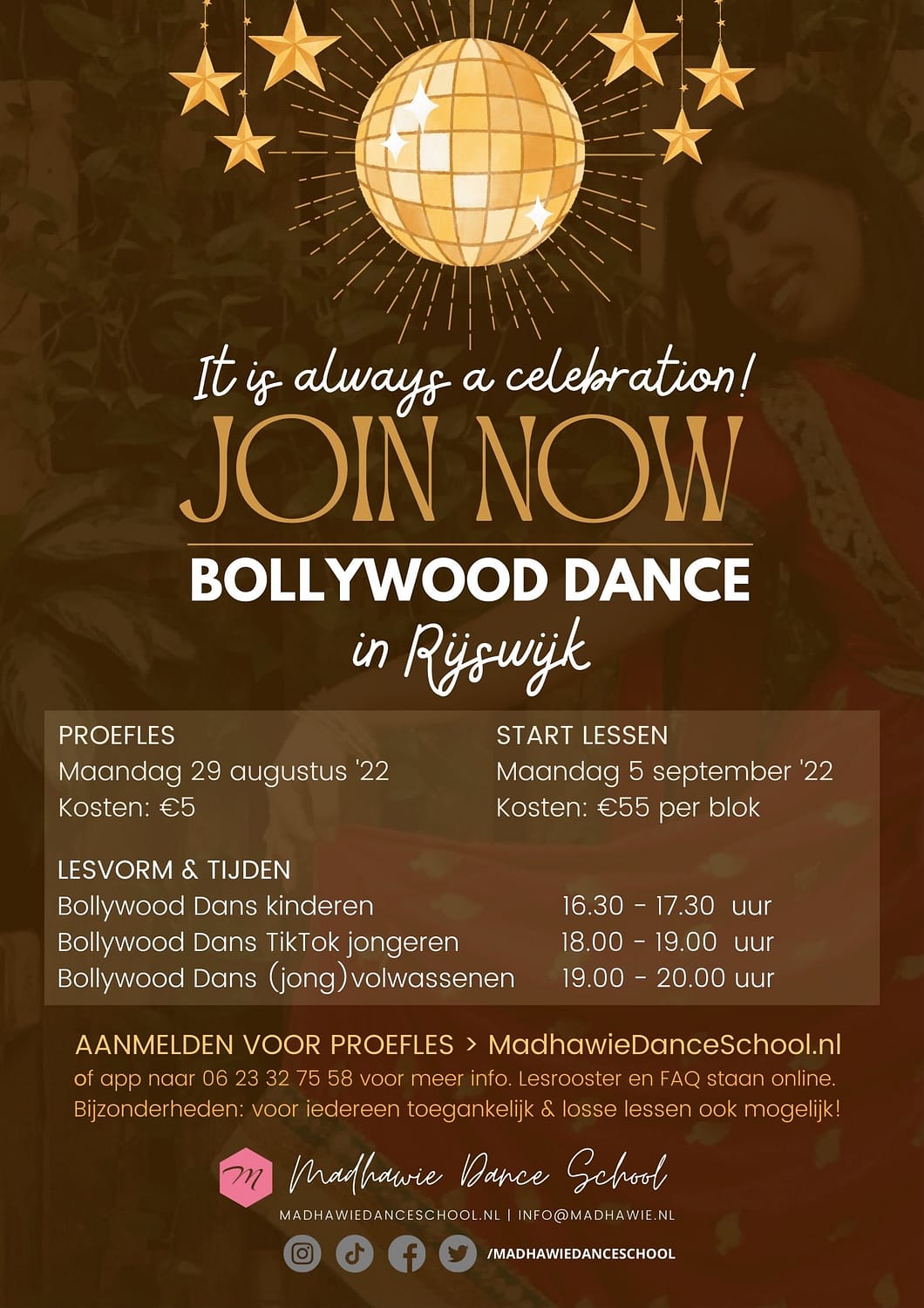 Doe mee met Bollywood dans in Rijswijk!